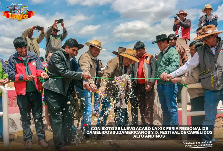 Se realizó con éxito la XIX Feria regional de camélidos sudamericanos y IX Feria de camélidos alto andinos