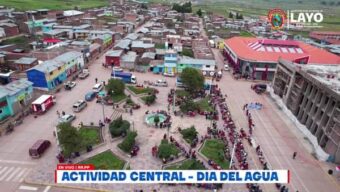 CEREMONIA CENTRAL POR EL DIA MUNDIAL DEL AGUA EN EL DISTRITO DE LAYO