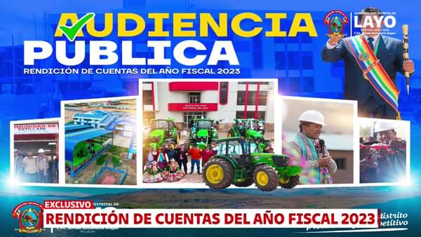 EN VIVO | AUDIENCIA PUBLICA DE RENDICIÓN DE CUENTAS, CORRESPONDIENTE AL EJERCICIO FISCAL 2023 - MUNI