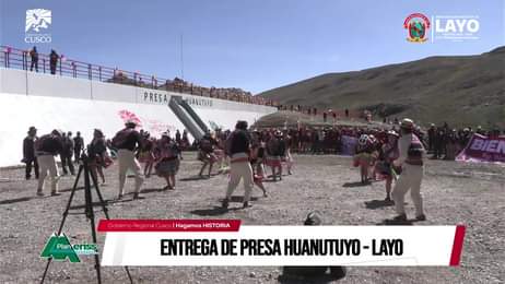 𝗘𝗡 𝗩𝗜𝗩𝗢 - Entrega de presa Huanutuyo - Layo - Canas