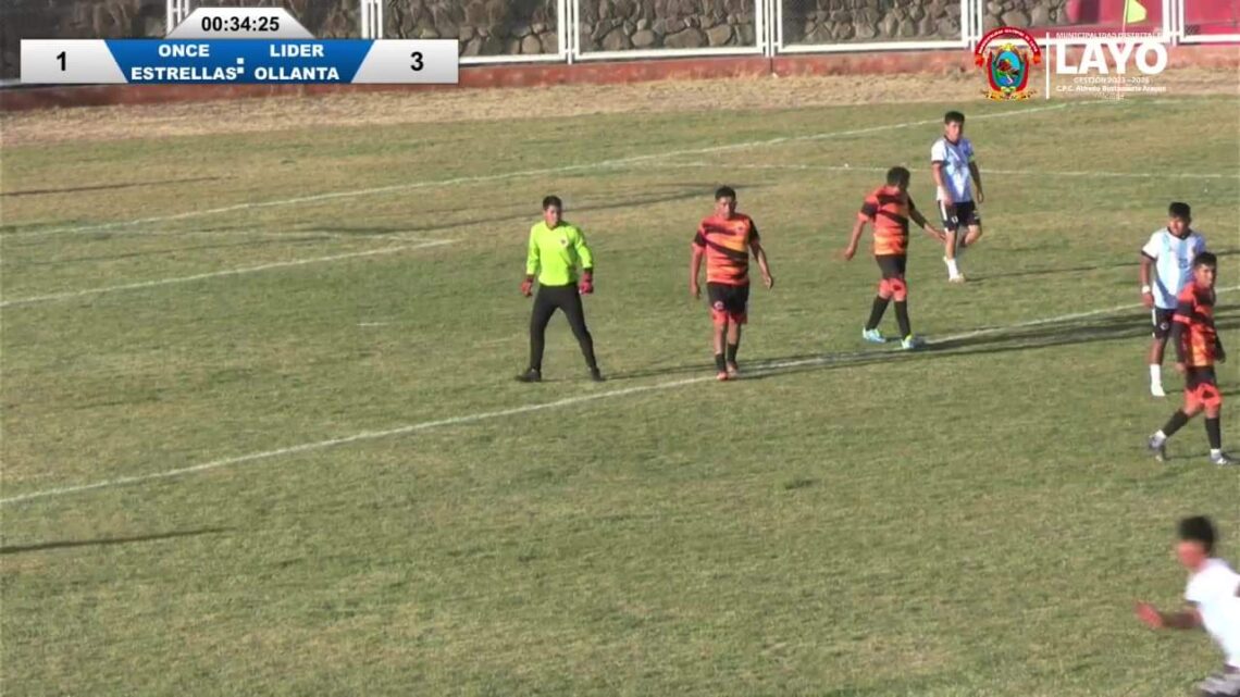 ONCE ESTRELLAS DE HANOCCA VS LIDER OLLANTA DE OLLANTAYTAMBO